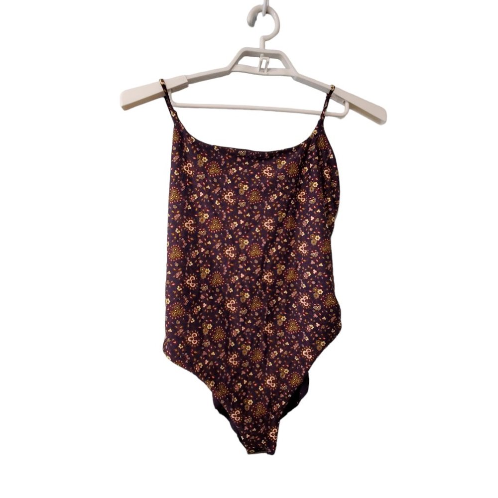 Madewell nwt Second Wave one piece swimsuit womens size XL reversible Wildplains